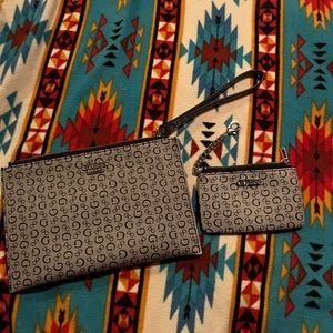 Wristlet and coin pouch